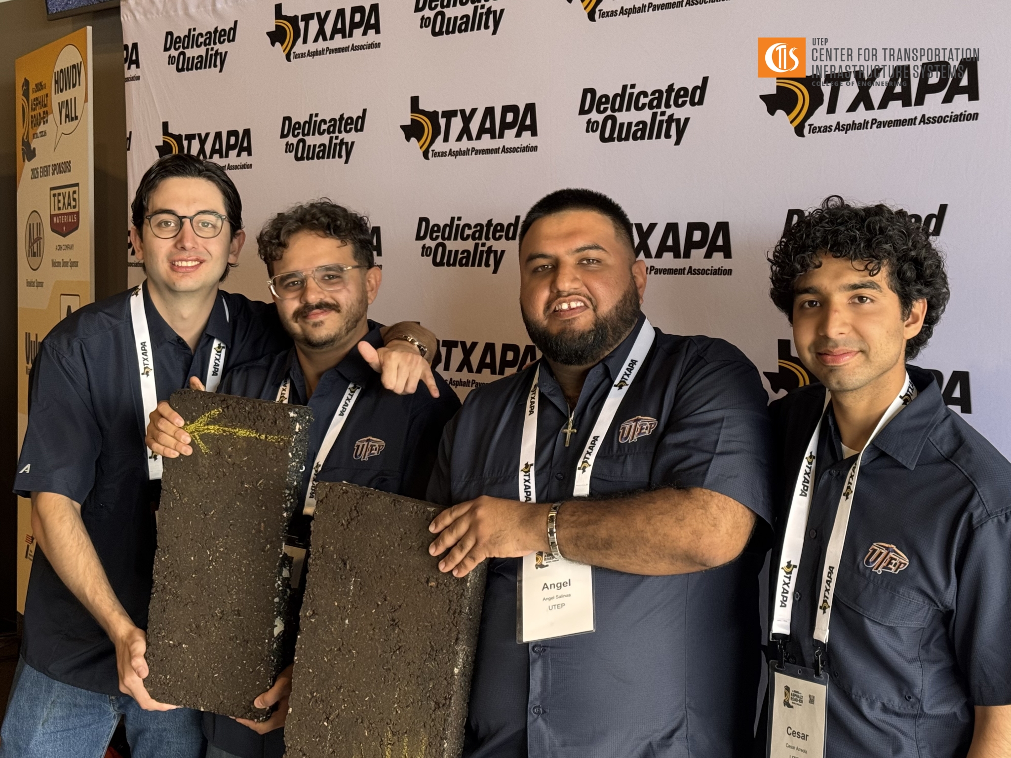 CTIS Students at the 2026 Asphalt Road-eo Competition